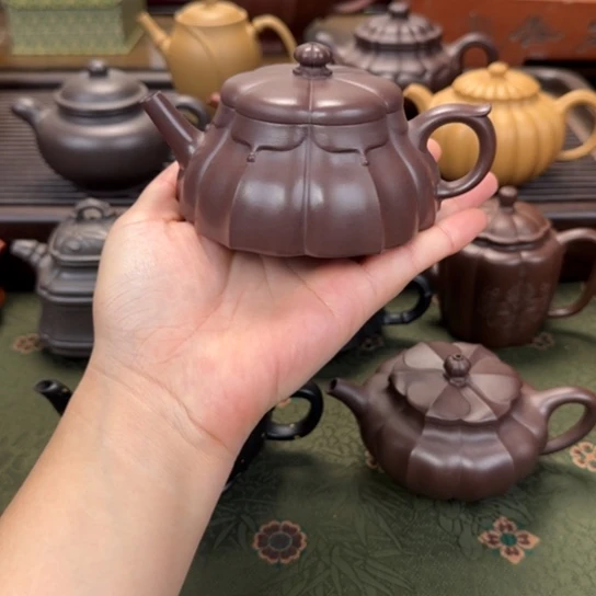 茶壶紫砂裙带舒涵