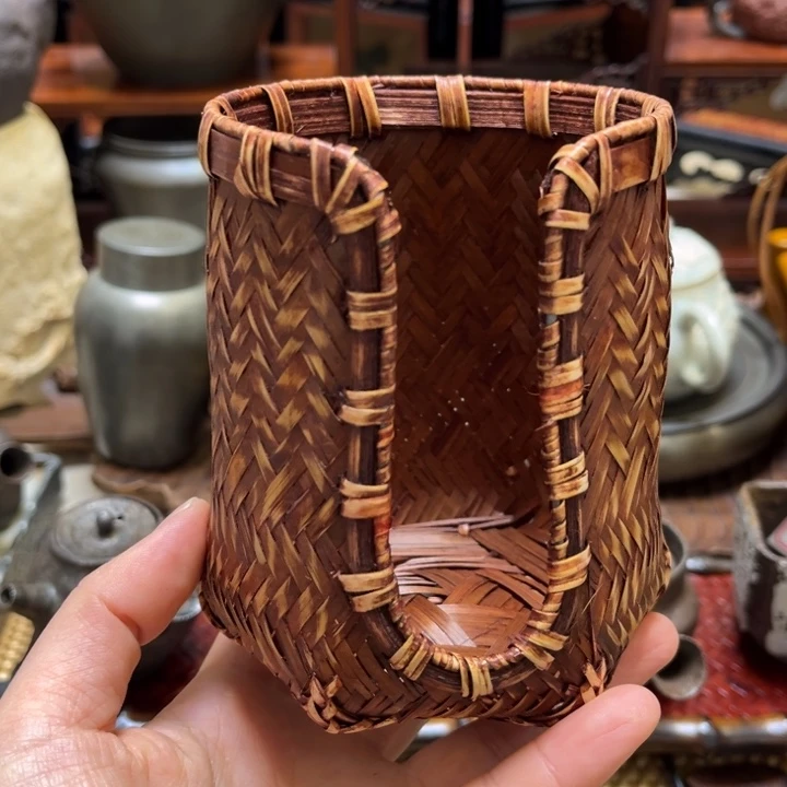 竹制杯篓特别好看