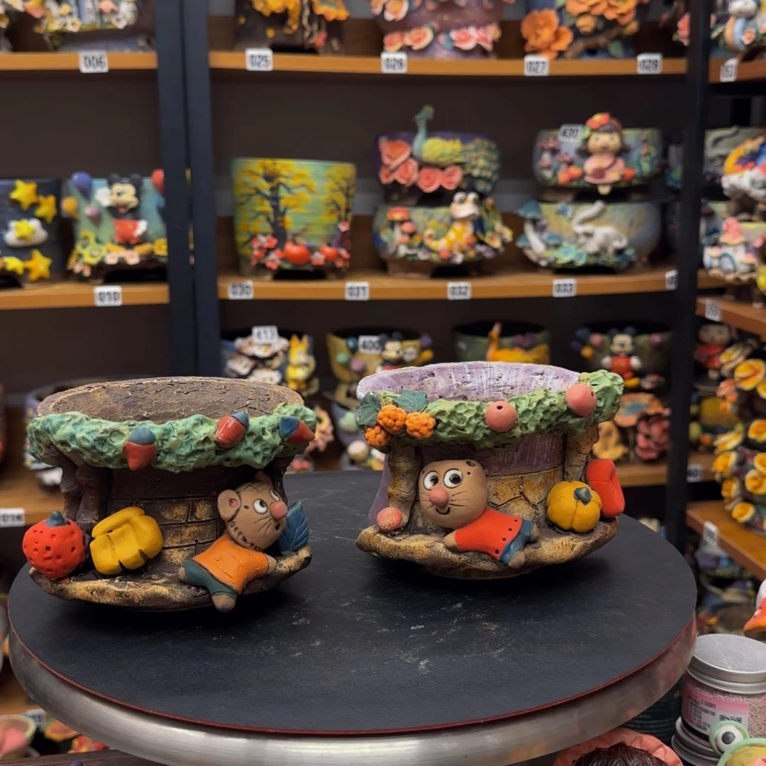 【闪购商品】粗陶手捏