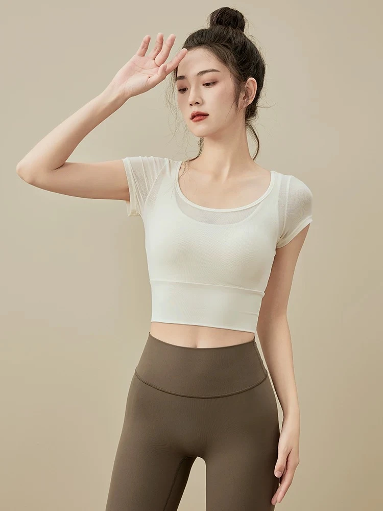 VIVA瑜伽服【3号链接】C401-C600专业瑜伽运动美背长袖短袖罩衫外