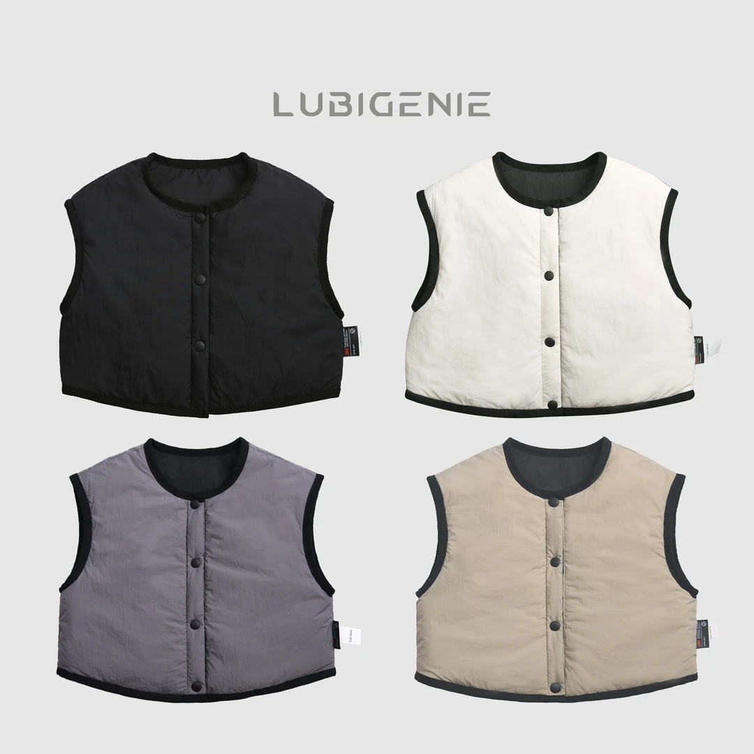 现货【潘先生高定】3M新雪丽棉高效保暖轻薄双面穿婴儿马甲背心