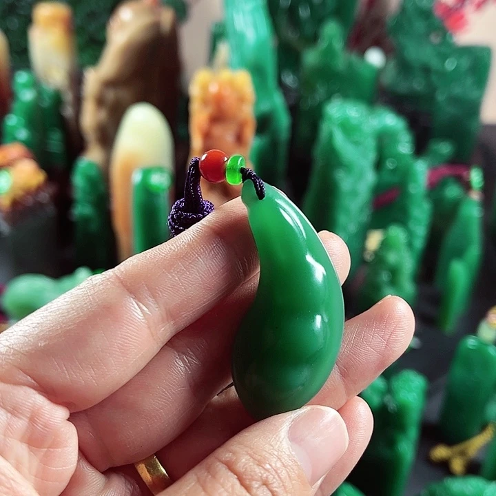 四川石雅安绿名贵石材