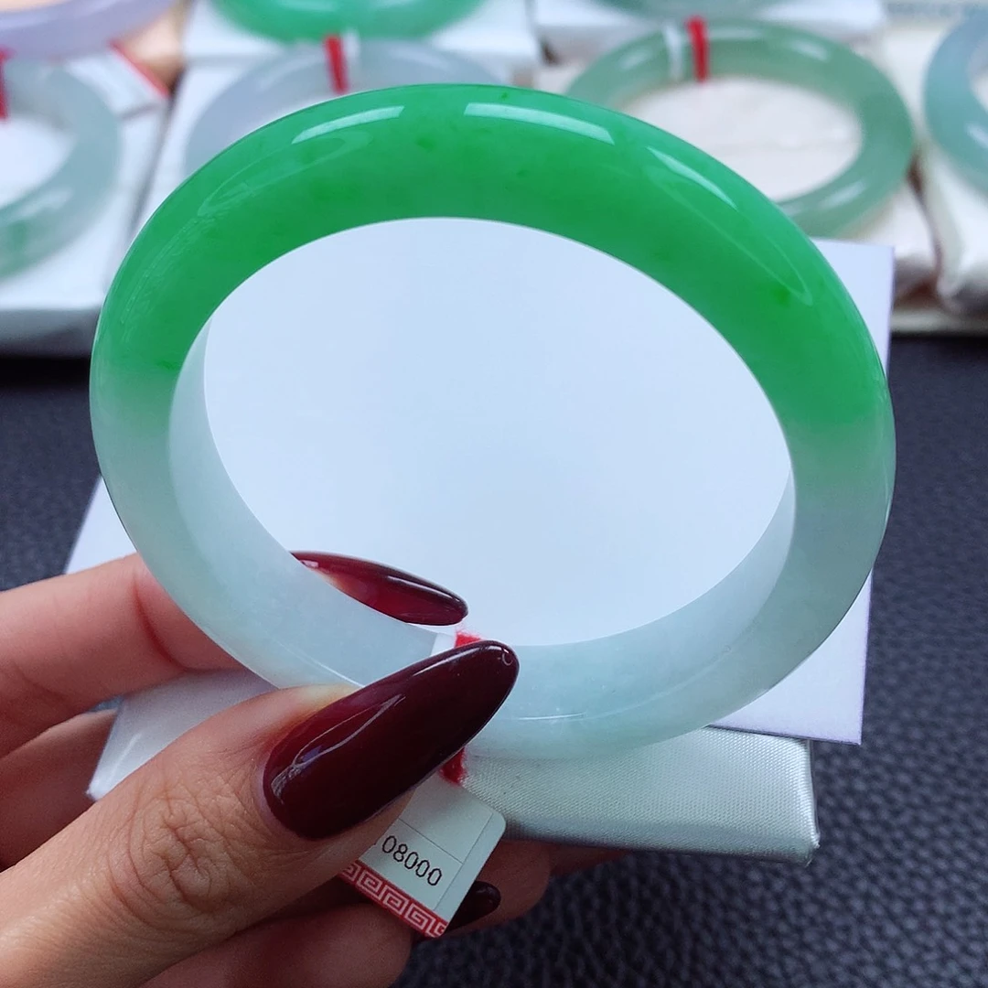 翡翠手镯未镶嵌55.56.57