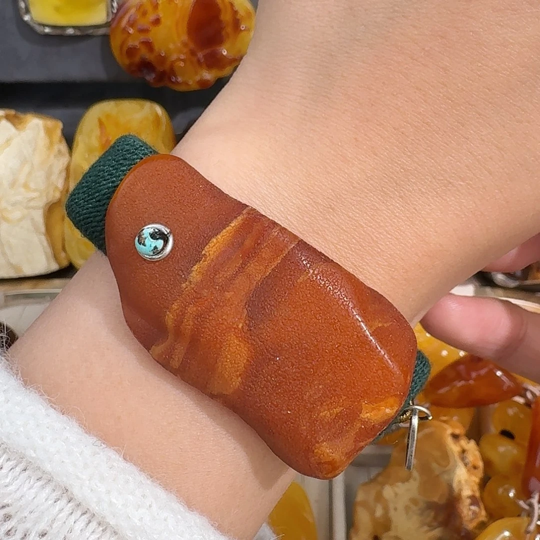 琥珀未镶嵌裸石我