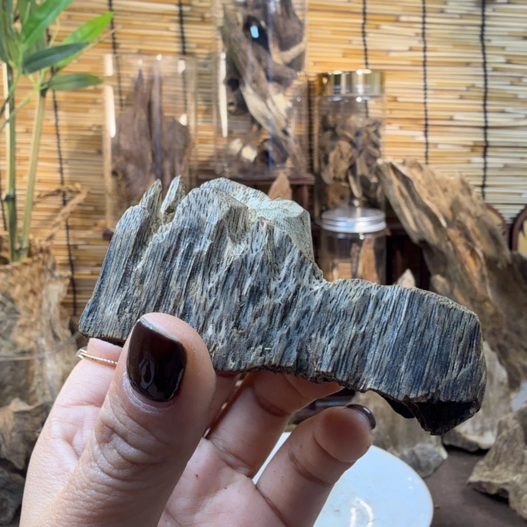 沉香沉香碎屑沉香白鹭包头32g