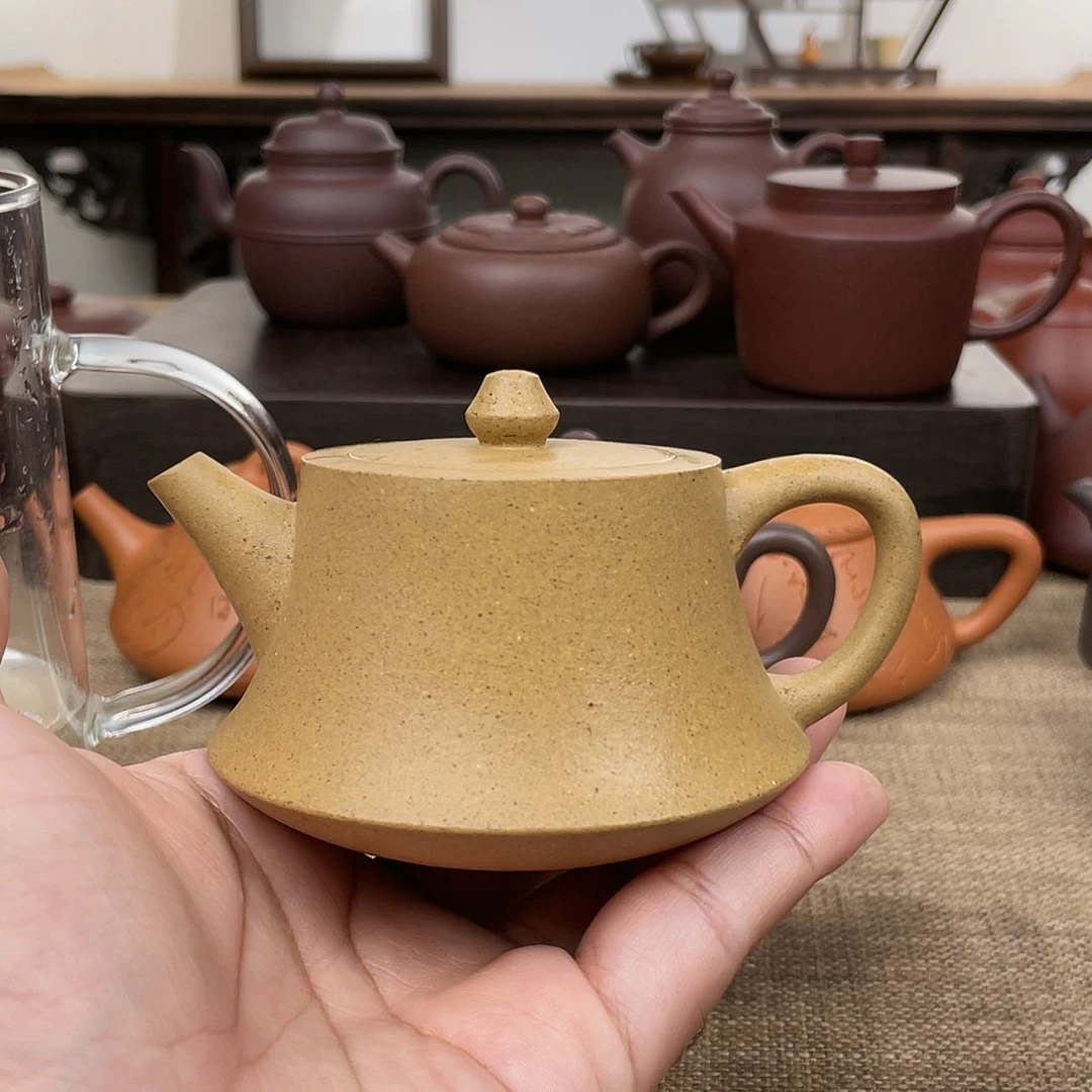 茶壶紫砂柱础 170cc 本山段泥