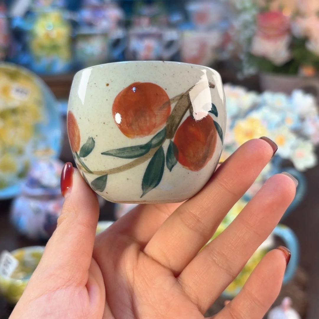 景德镇手绘高温釉下彩陶瓷茶具