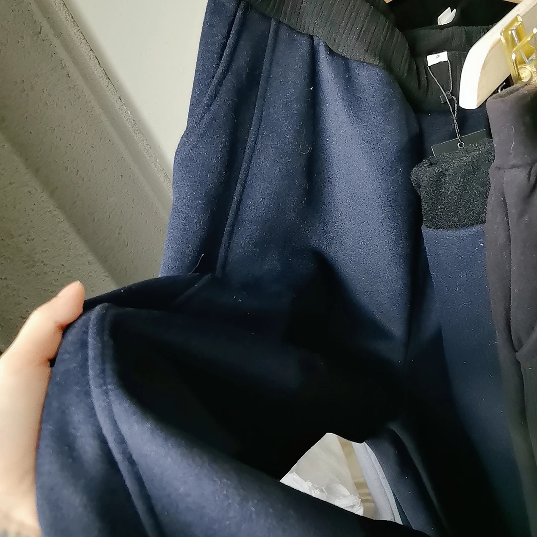 H清货厚厚的冬款羊毛裤子004