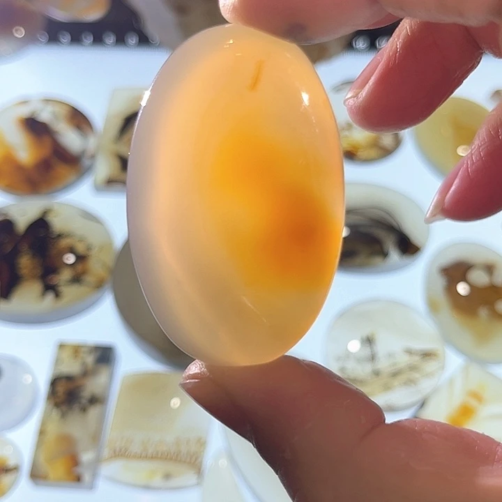 玛瑙/玉髓未镶嵌吊坠(不含链)