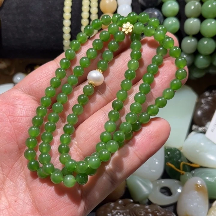 颈饰未镶嵌和田玉