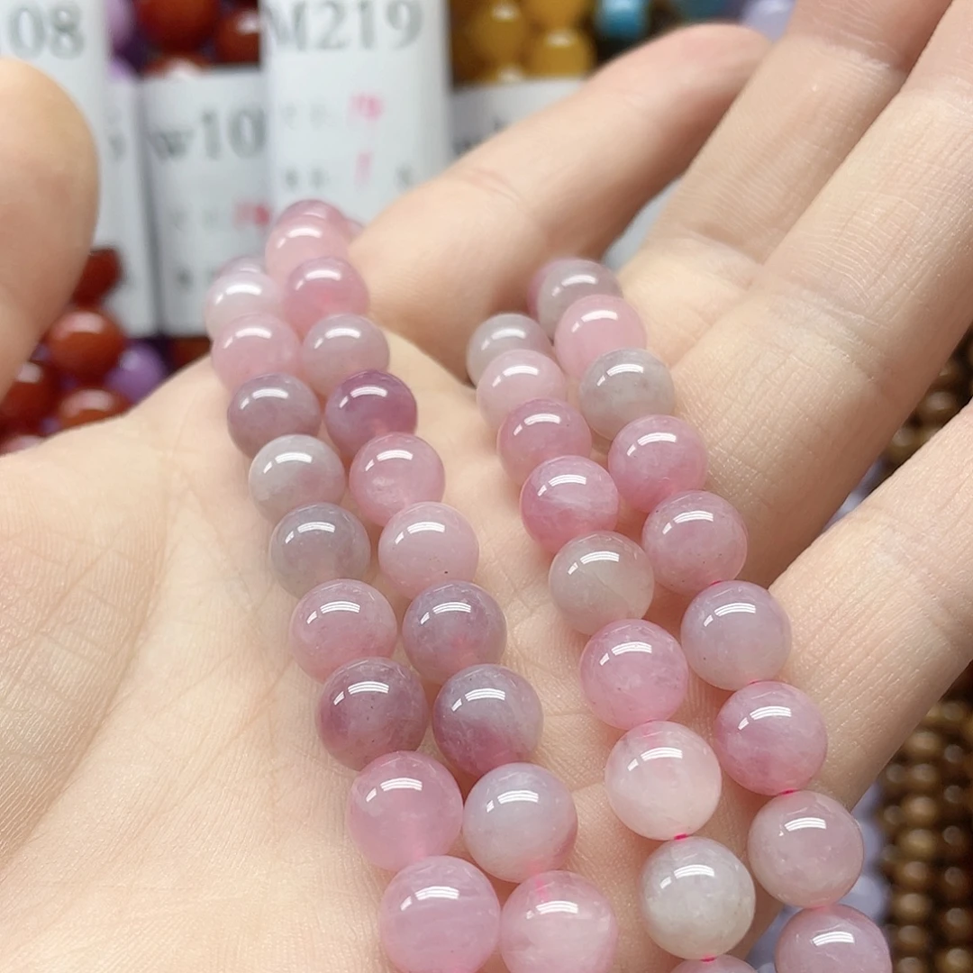 合金玛瑙/玉髓珠宝半成品8mm一条