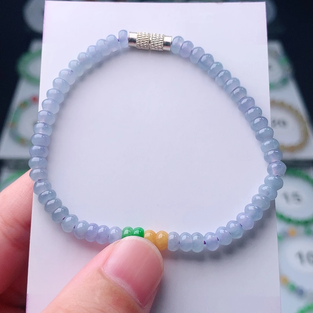 未镶嵌手串翡翠翡翠