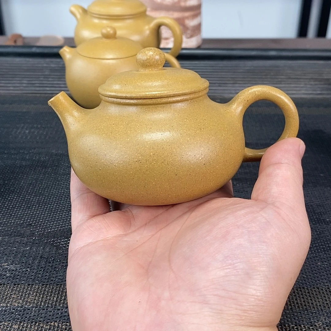 茶壶紫砂黄金段荣天容量200毫升