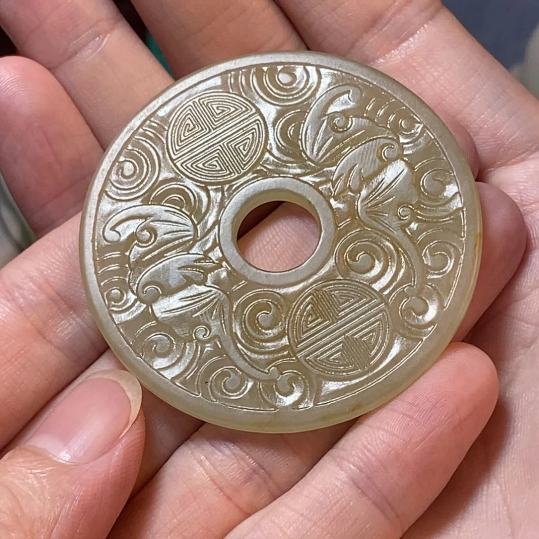 和田玉未镶嵌颈饰阿*