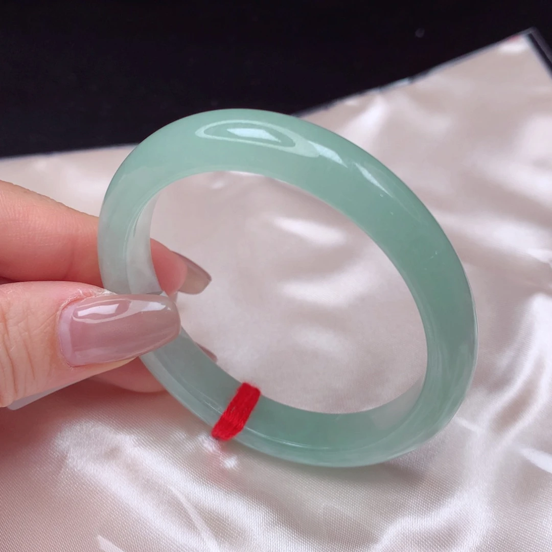 翡翠手镯未镶嵌手镯55贵妃