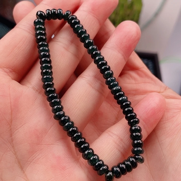 翡翠未镶嵌手链多样性发货
