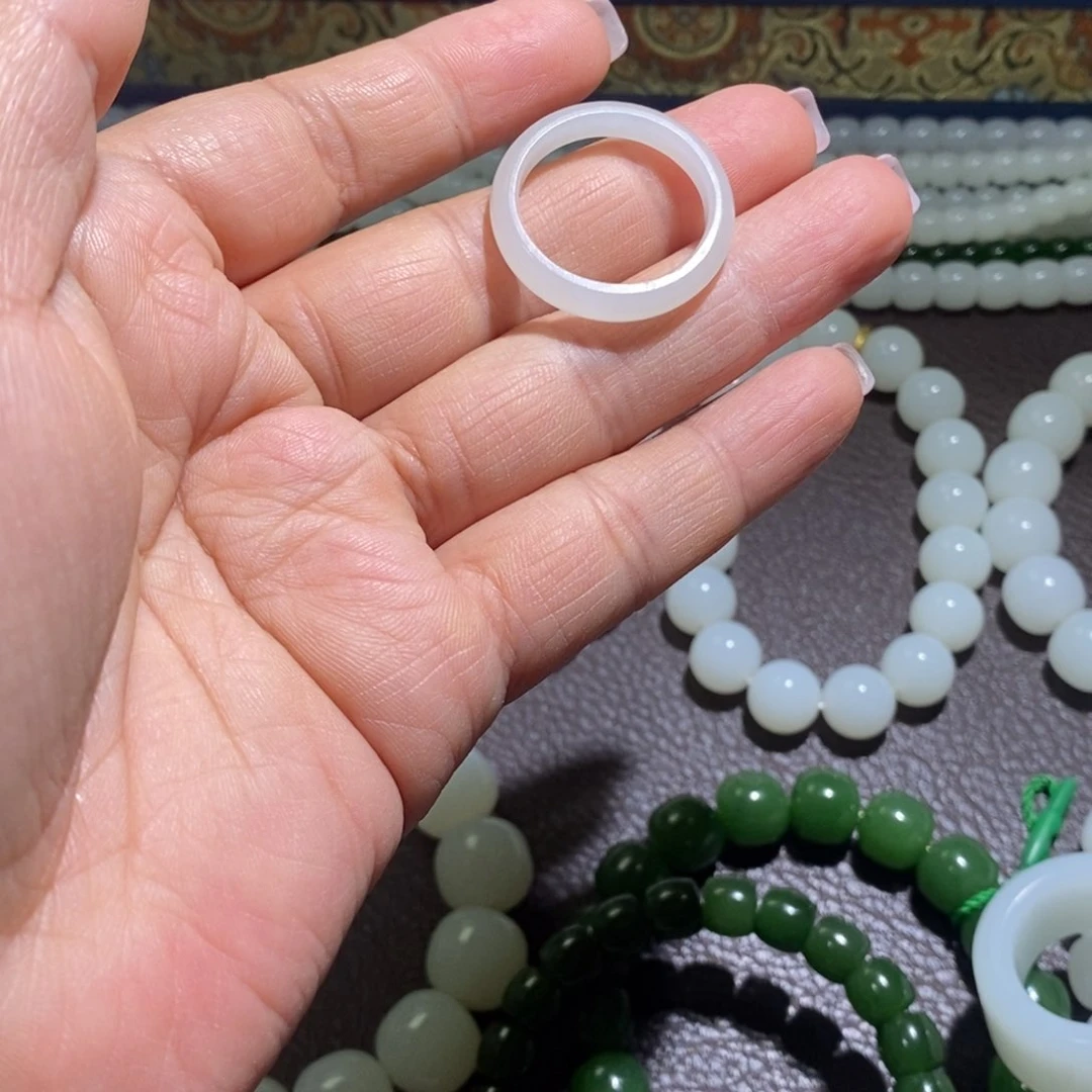 和田玉手链未镶嵌冀**桥