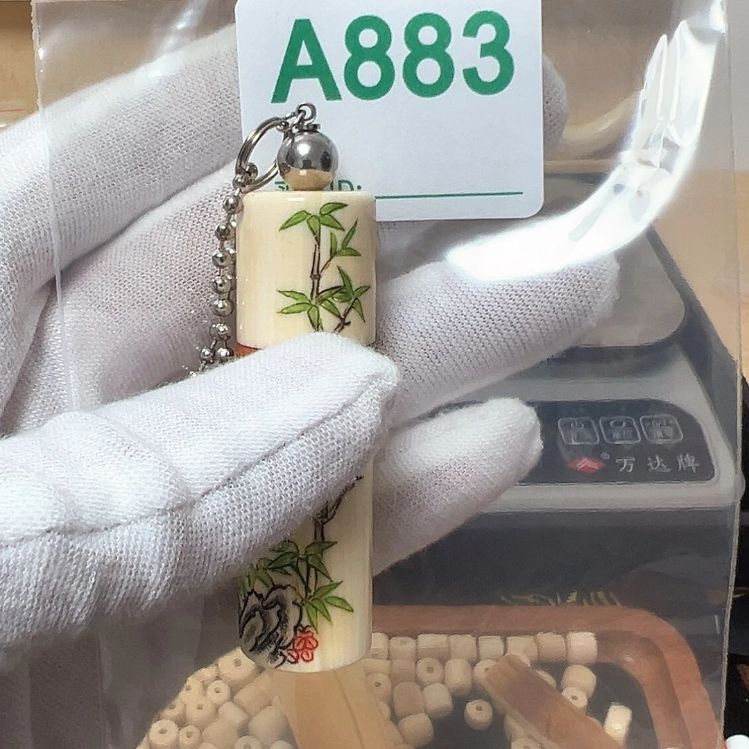 银S925天然猛犸象牙雕刻品