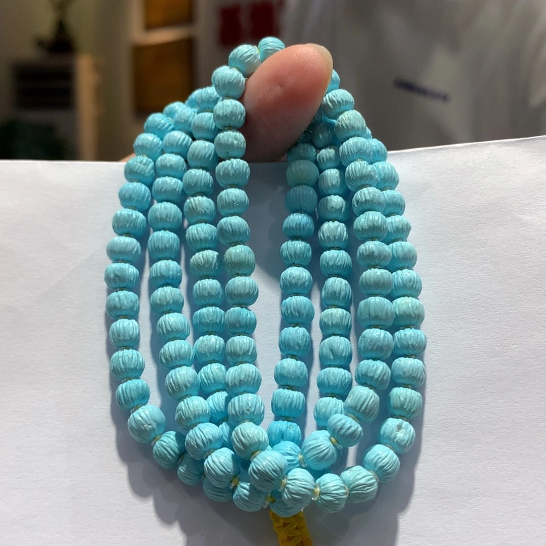 未镶嵌绿松石长链