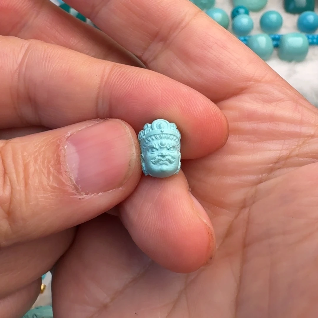 绿松石未镶嵌珠宝奇石9mm