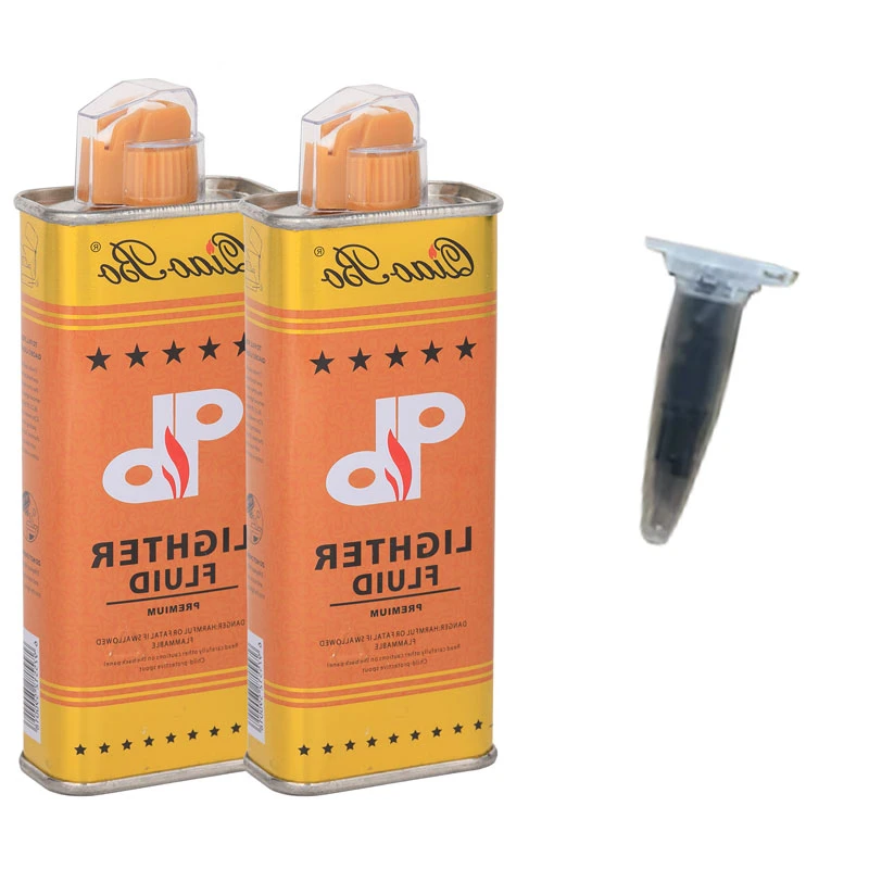 【买一送一】乔博优质打火机口粮清香型打火机油通用油送铜丝棉线