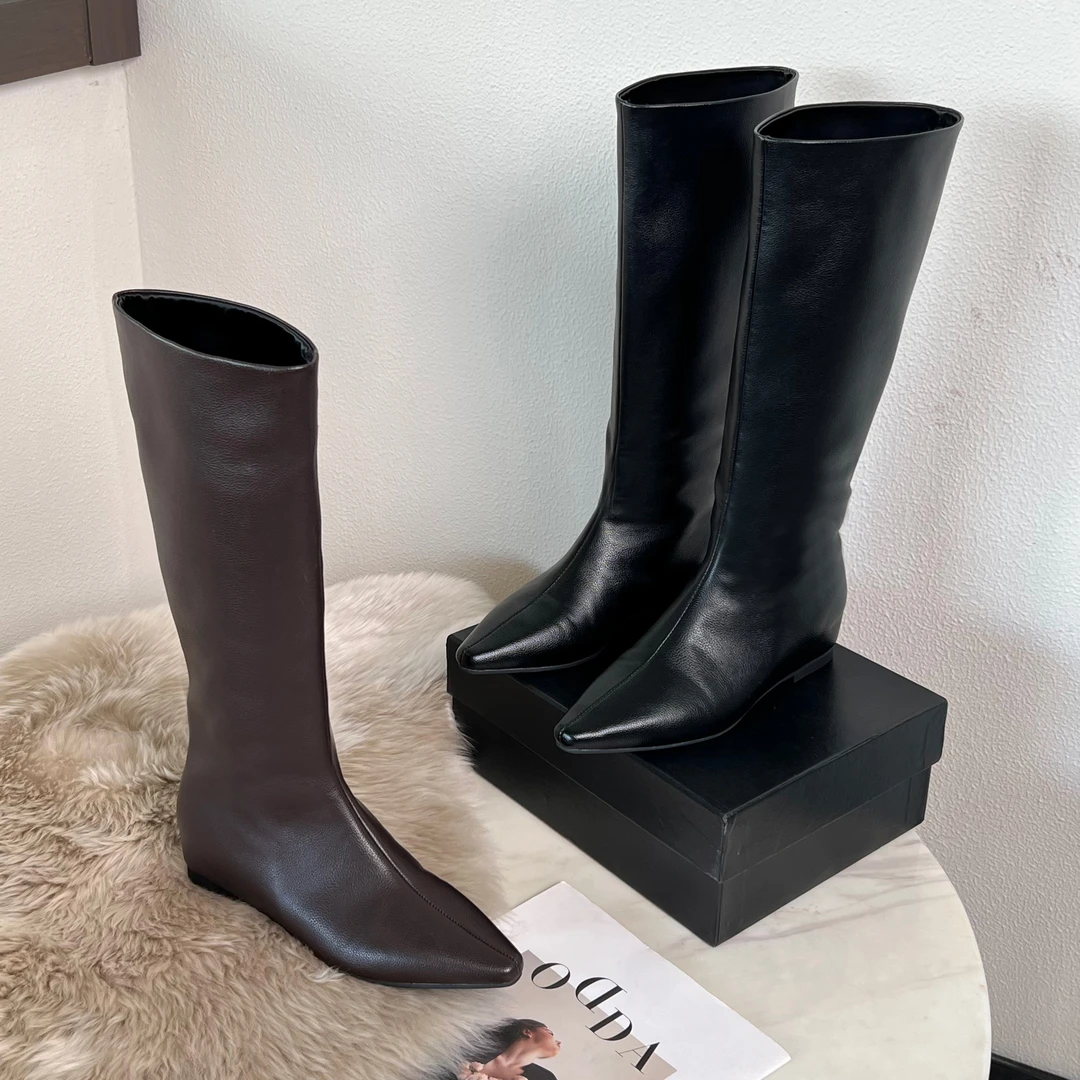 CC-时装靴女鞋高筒靴秋冬长筒ol女靴瘦瘦靴EQX55677