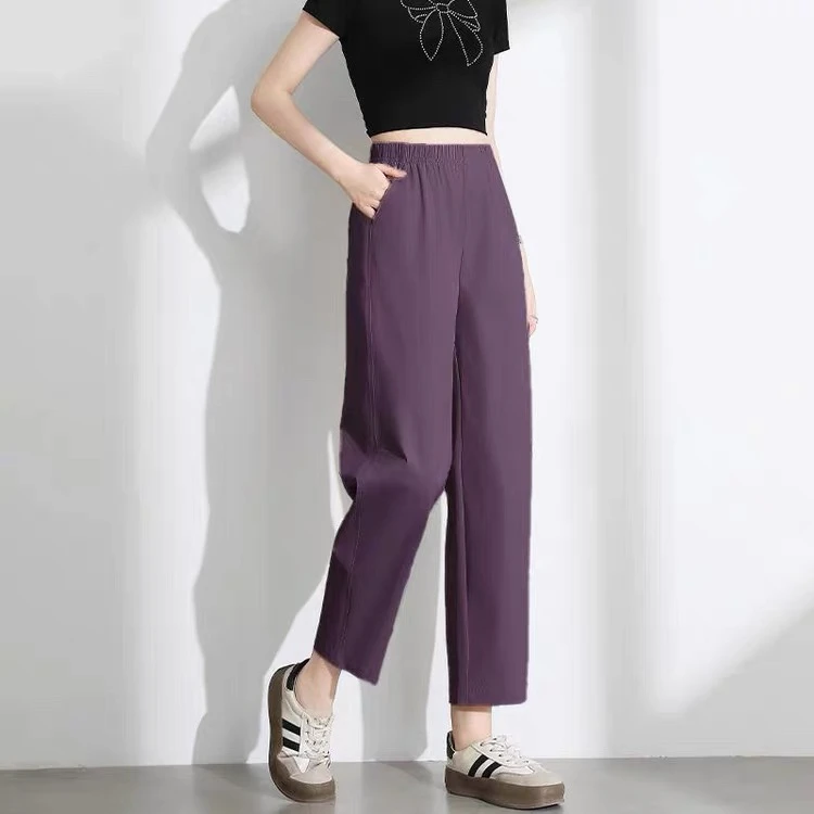 k0292休闲裤女款时尚百搭夏季薄款