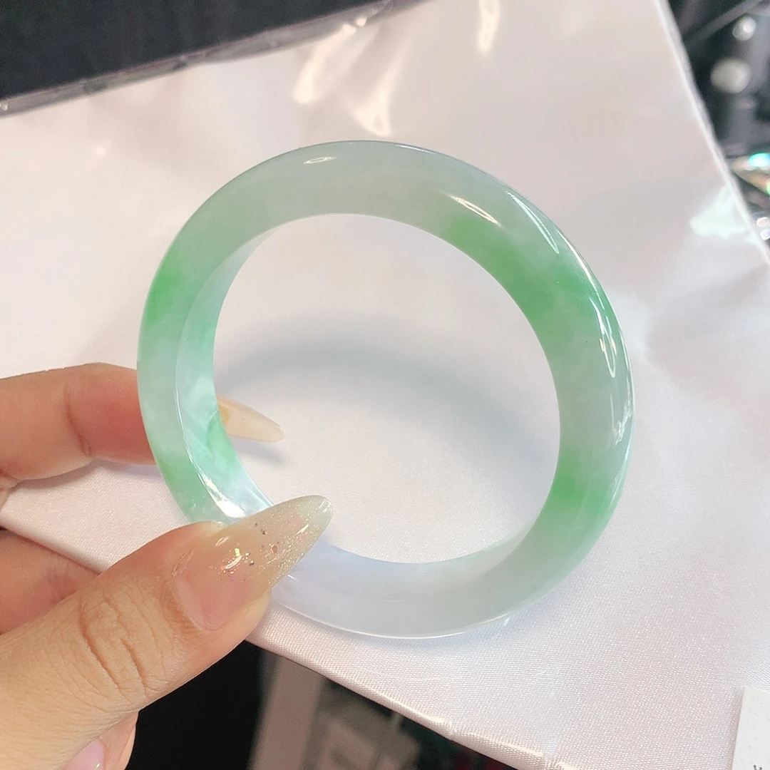 未镶嵌手镯翡翠55圈1613