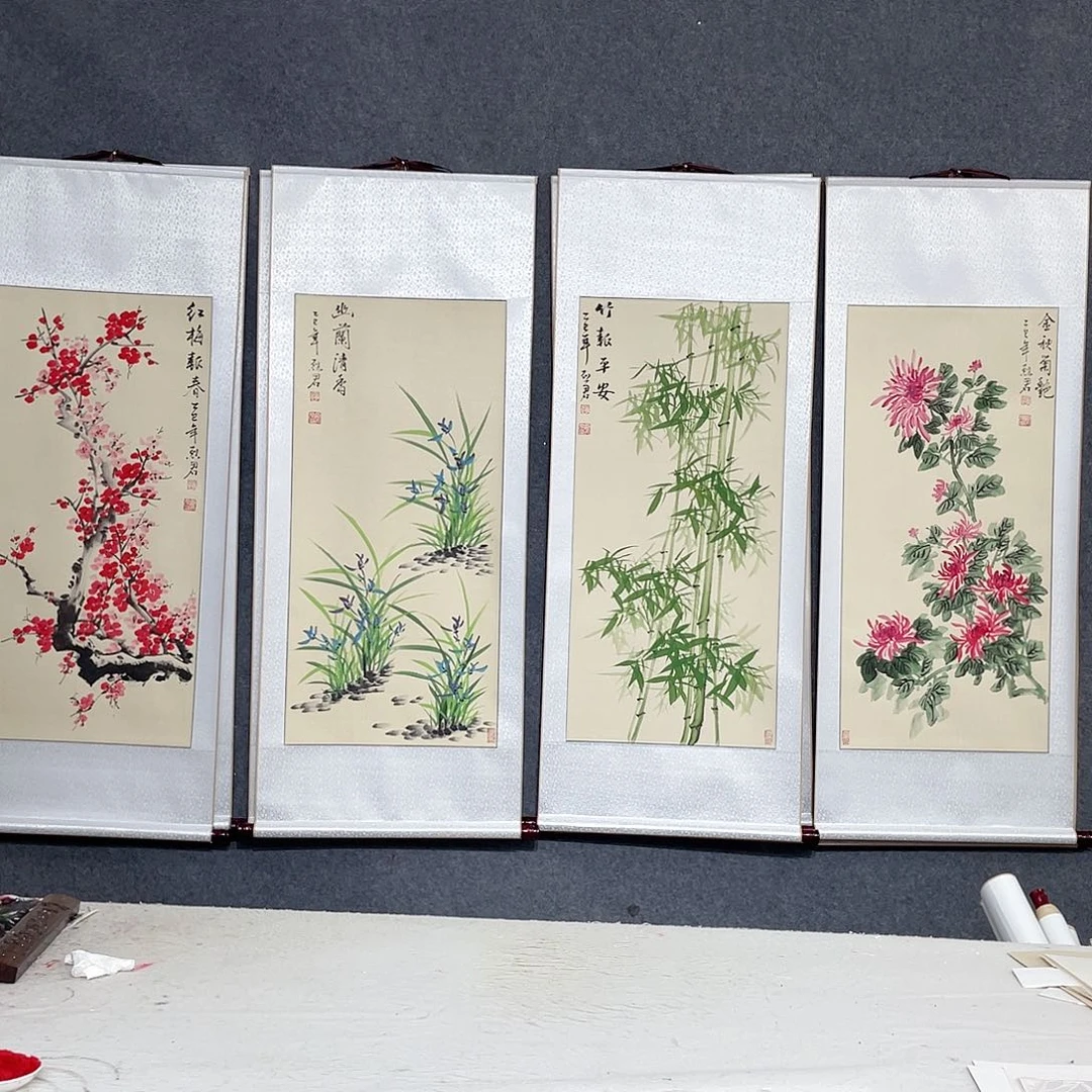 国画手绘作品手绘作品