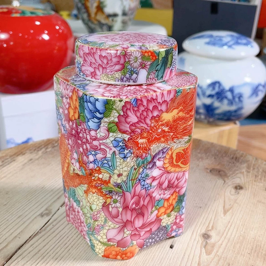 【闪购商品】罐陶瓷茶叶罐密封罐