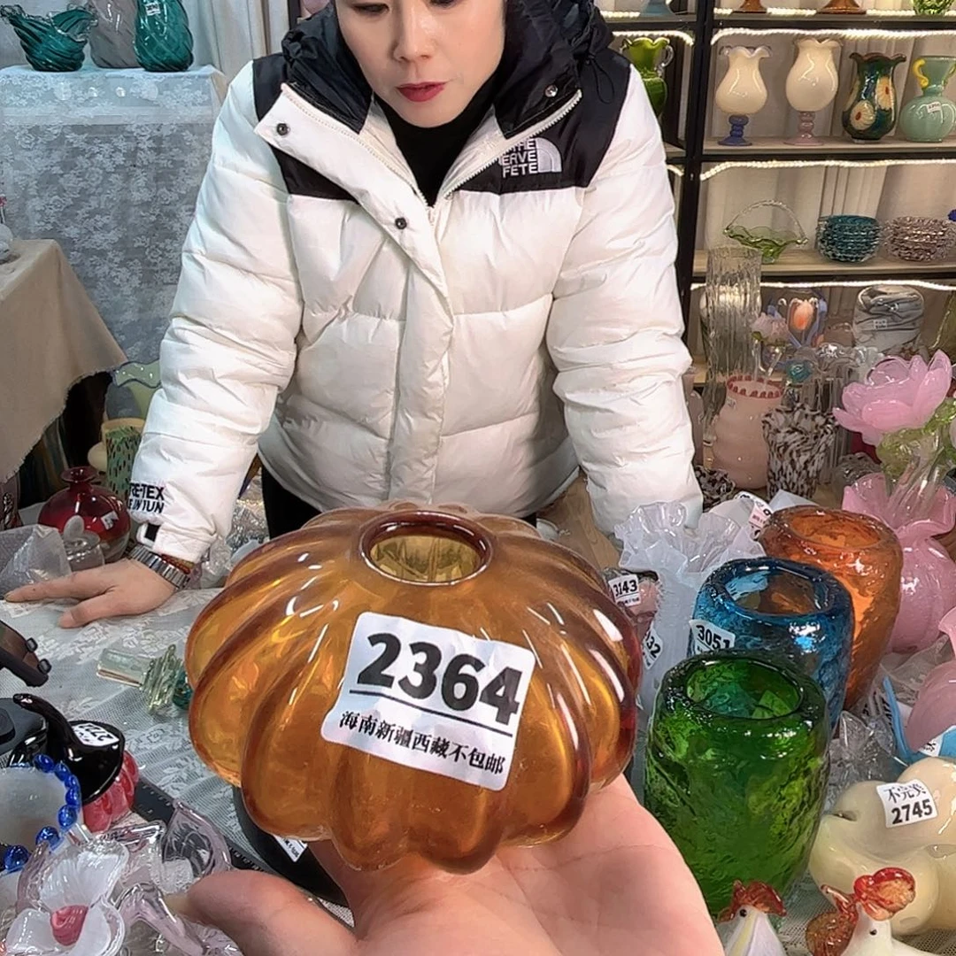 2364 家悦美居琉璃摆件