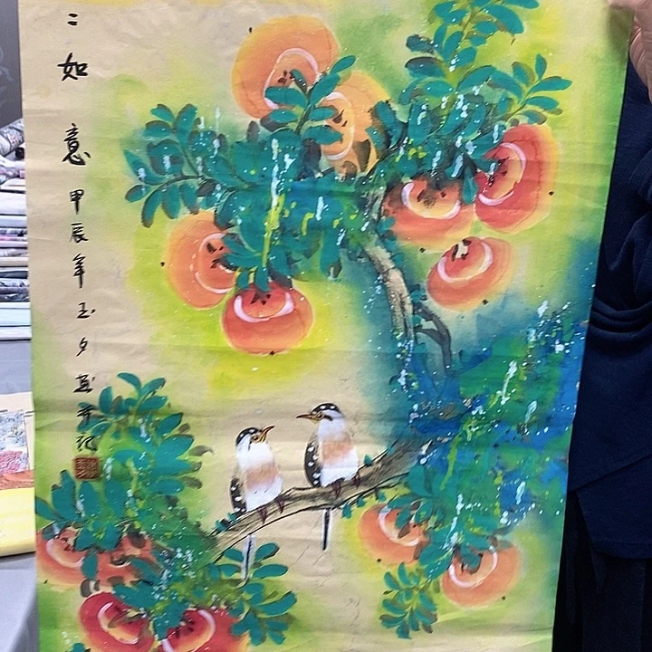 国画国画作品手绘