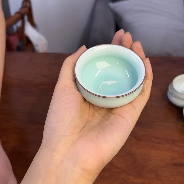 小米茶器龙泉云间青瓷