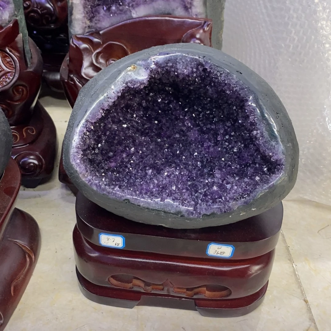 未镶嵌紫晶大型摆件（非配饰）莹