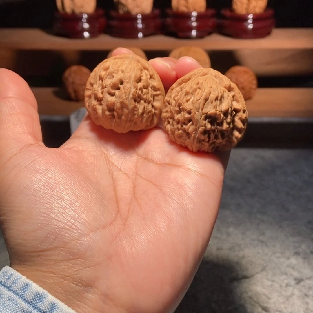 核桃手串/手链36全品三角白红皮（三天变色）