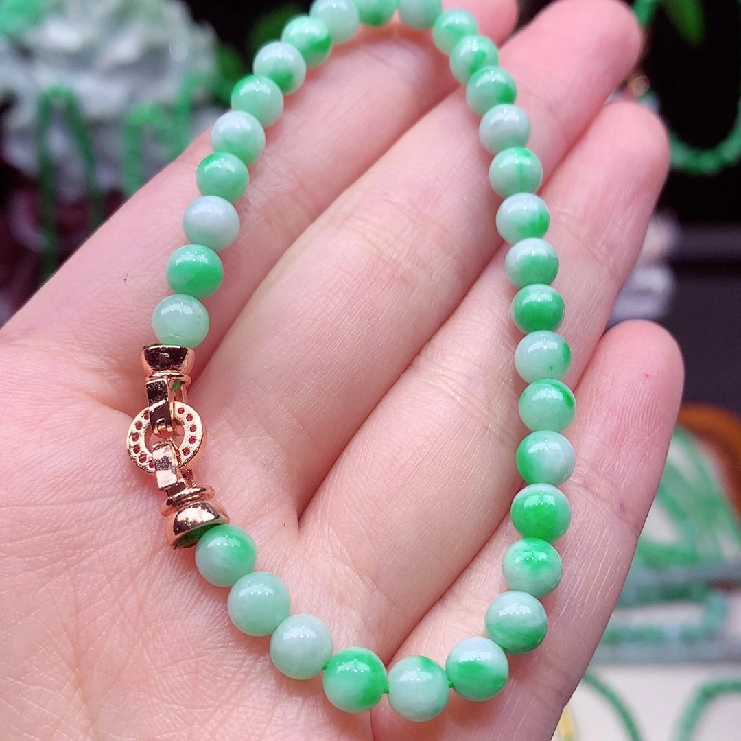 翡翠未镶嵌手链翡翠