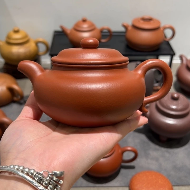 紫砂茶壶宜兴黄龙山紫砂壶