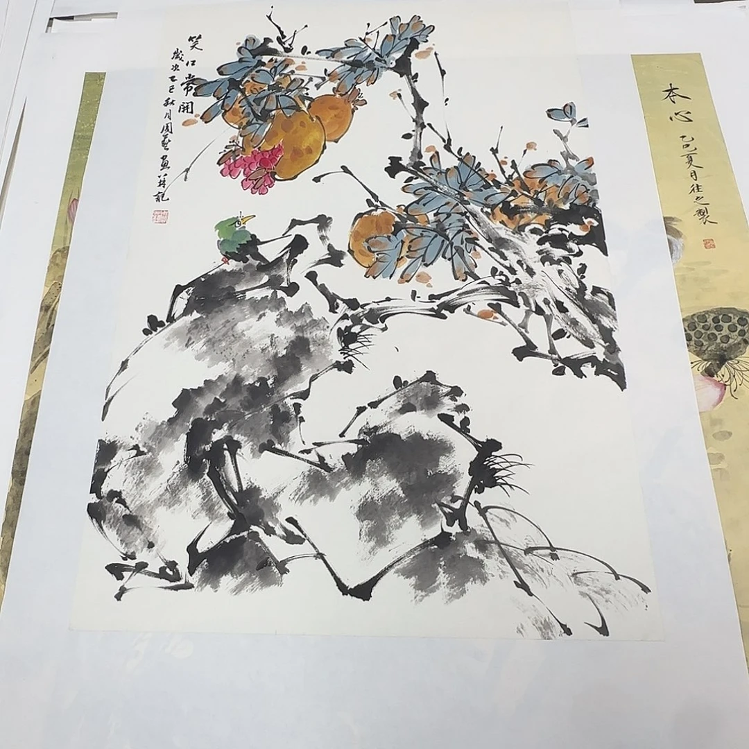 国画68*45纯手绘刘亦凌