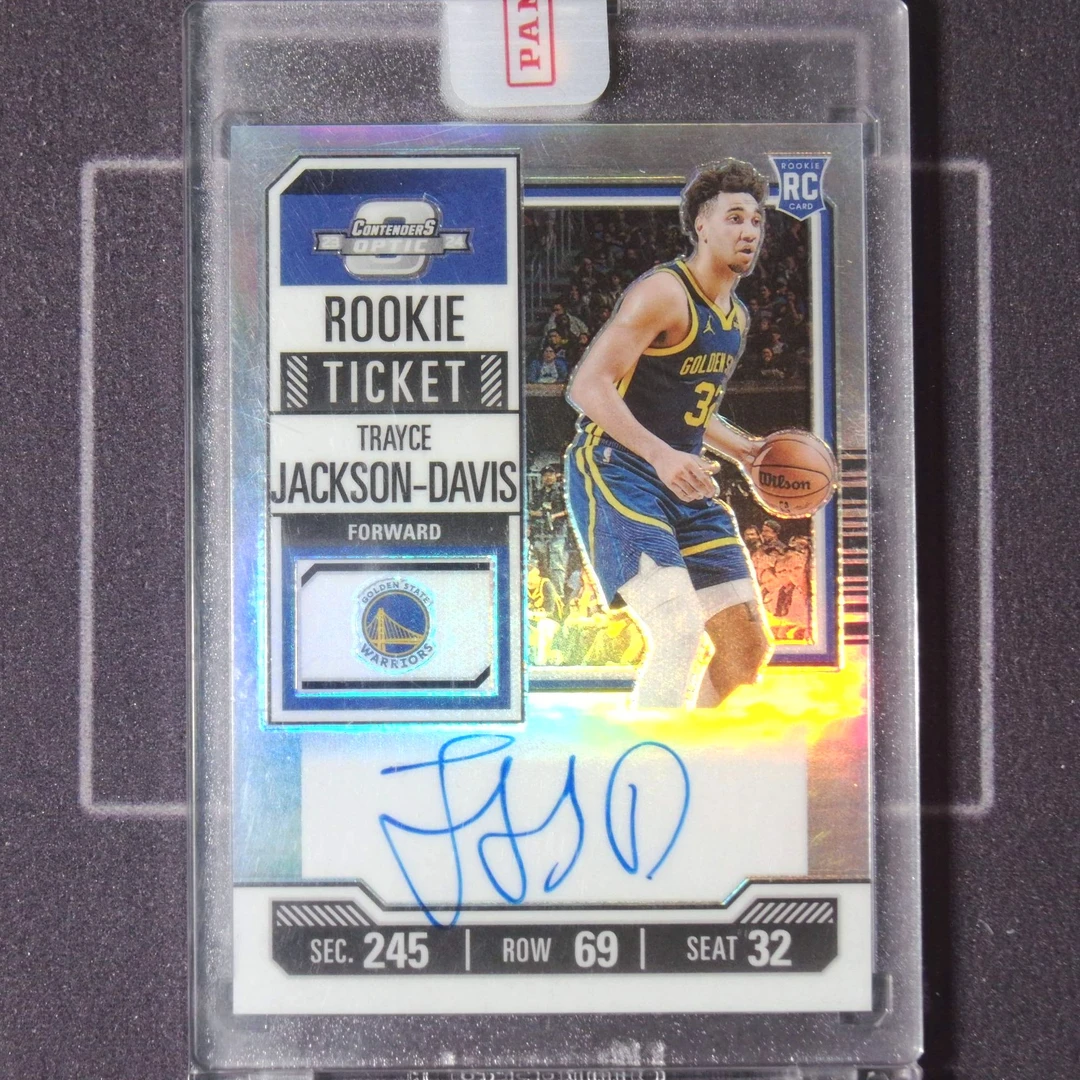 【签字】TJD土鸡蛋 新秀 帕尼尼国宝手提NBA球星卡