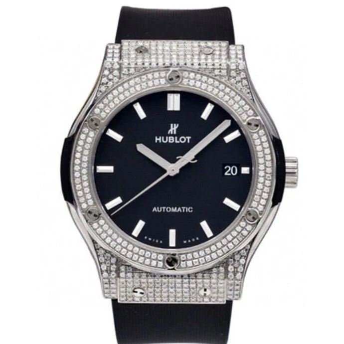 99新 Hublot/宇舶表 经典融合系列男表/45mm/后钻