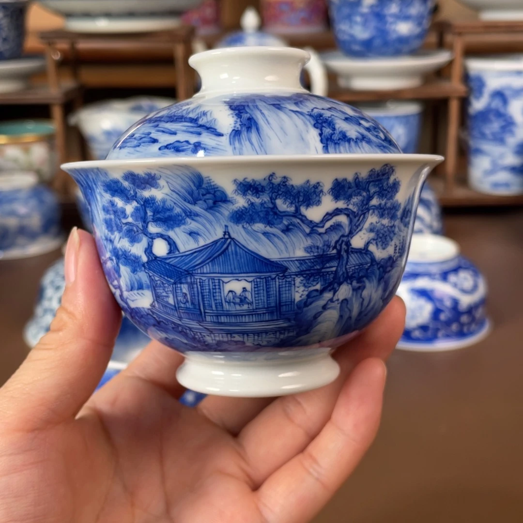 景德镇陶瓷手工手绘