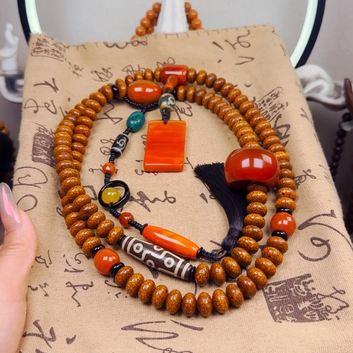 星月菩提吊坠一***枪脖挂