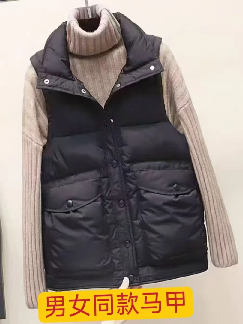 秋冬季男女同款棉马甲2025年新款，版型大，胖廋都可以穿