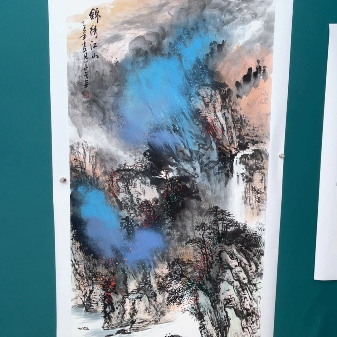 国画毛华兮老师作品欣赏