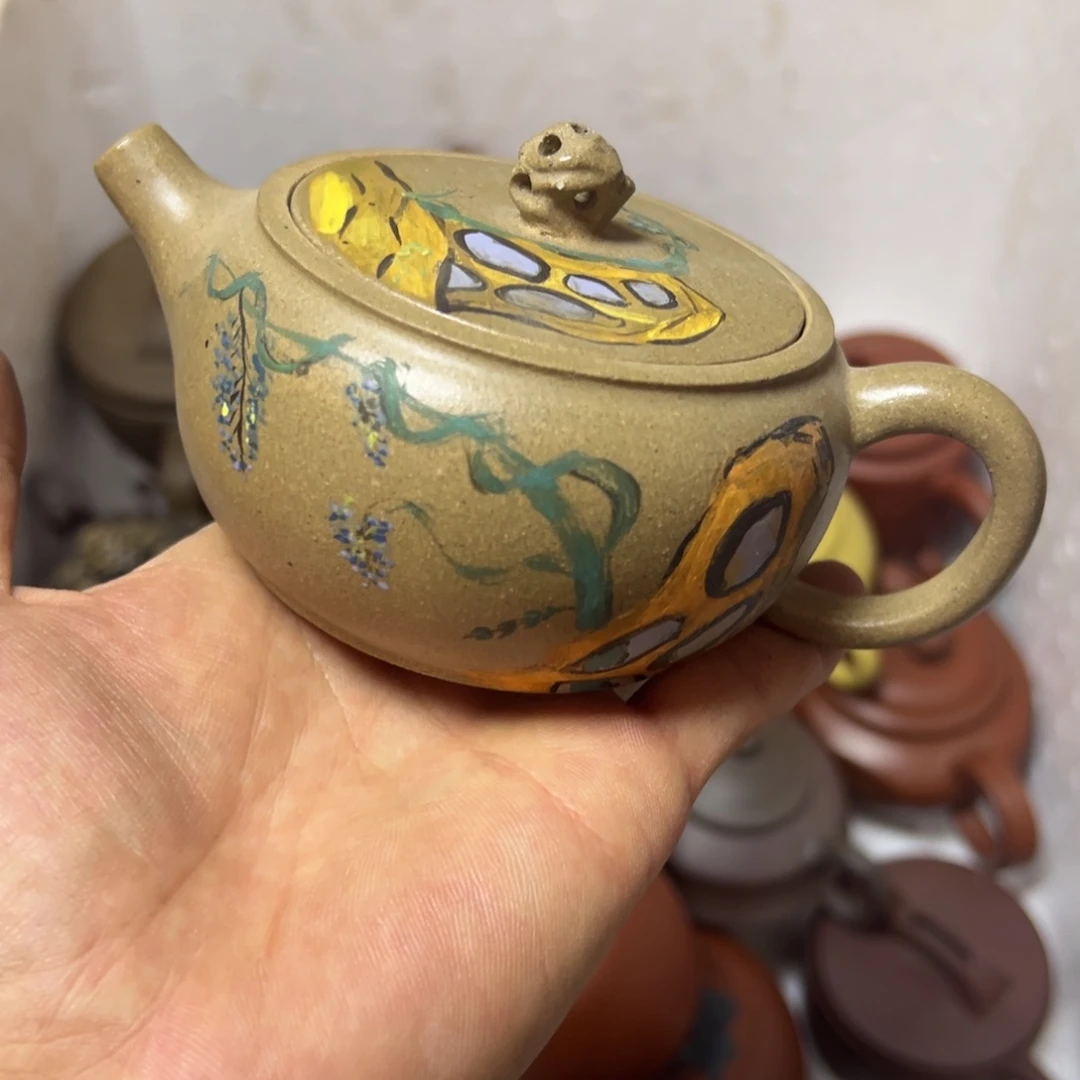 紫砂茶壶宜兴原矿紫砂壶200毫升容量