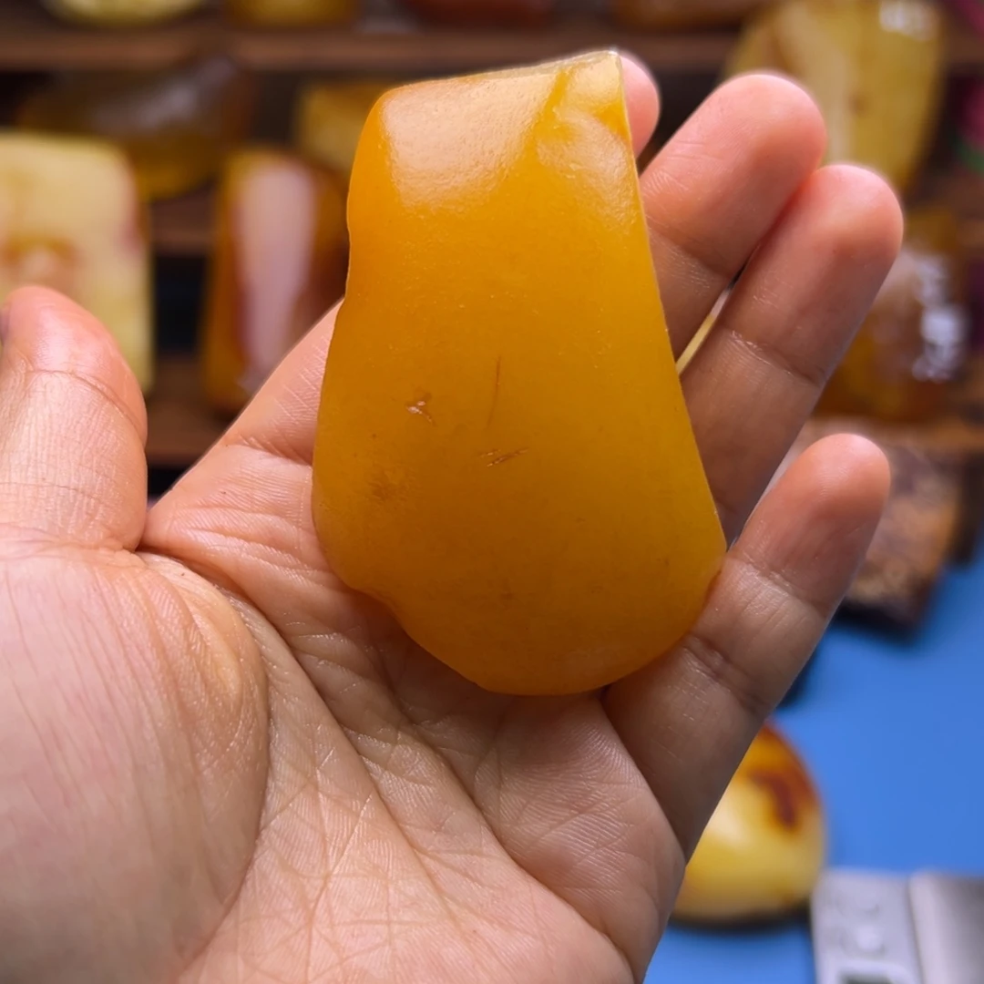 江***｝定制琥珀未镶嵌琥珀蜜蜡