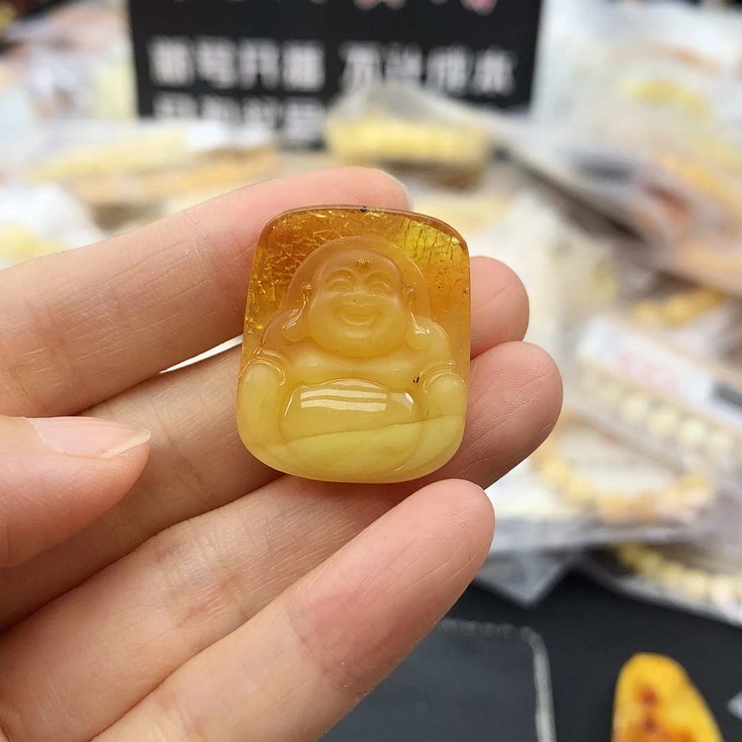 琥珀未镶嵌珠宝奇石