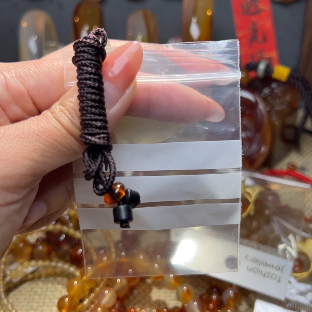 玛瑙/玉髓颈饰合金小****皮3