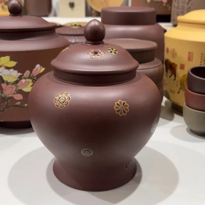 紫砂茶叶罐紫砂茶叶罐