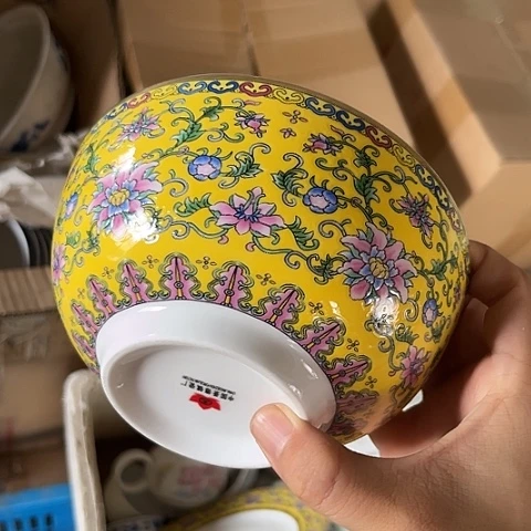 陶瓷6寸碗一个陶瓷陶瓷